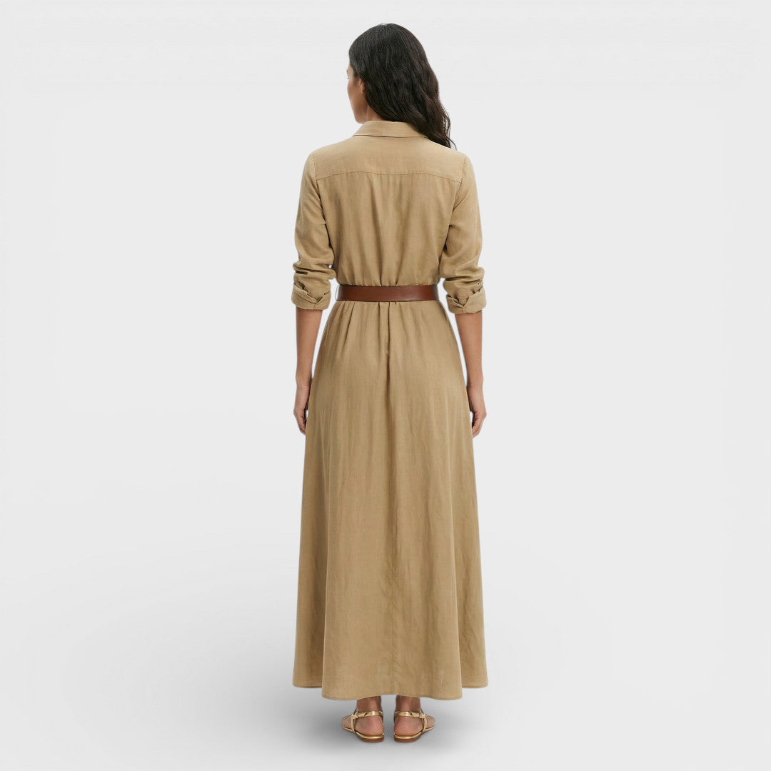 Abito chemisier Lungo donna Elegante