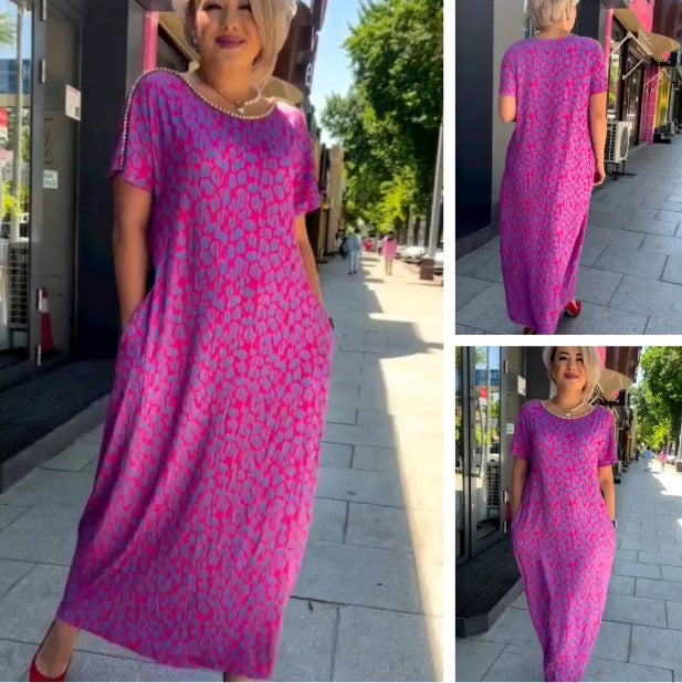 Xanthe | Abito di Moda con Stampa