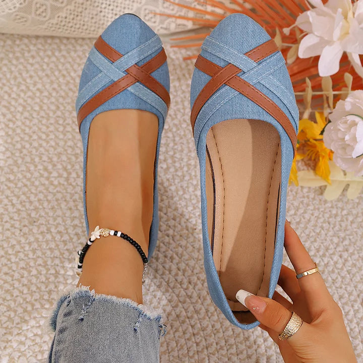 Edvige - Sandali di Denim Chic