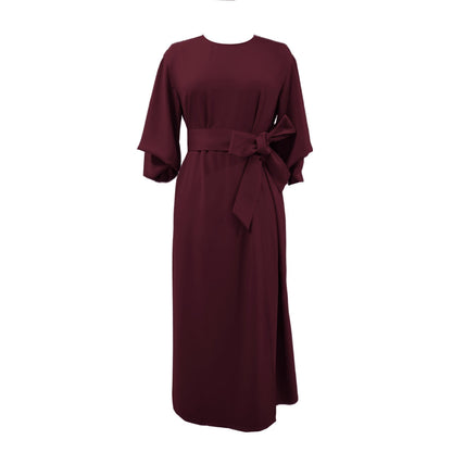 Abito elegante con maniche a palloncino