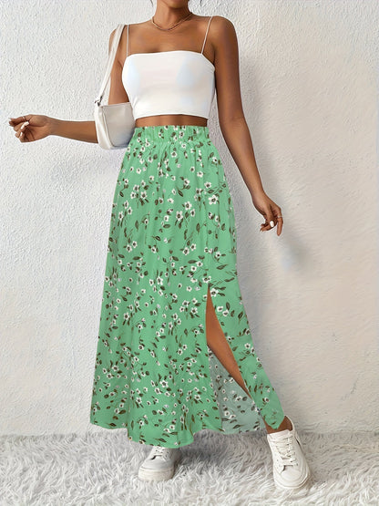 SOLYNNE – GONNA MAXI CON STAMPA FLOREALE