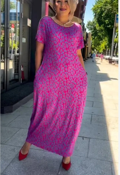 Xanthe | Abito di Moda con Stampa