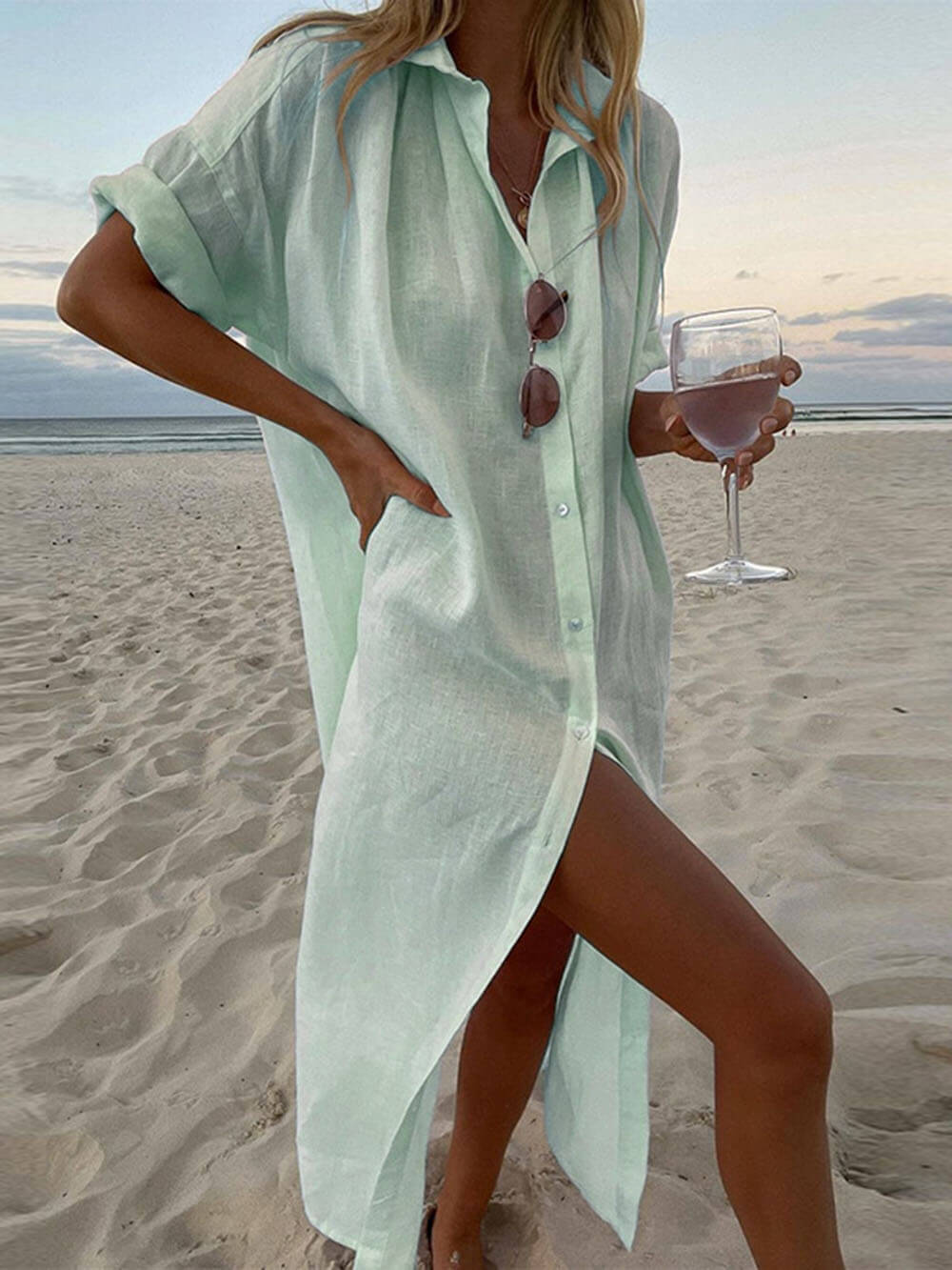 Abito Camisero Maxi Concepto Semplice