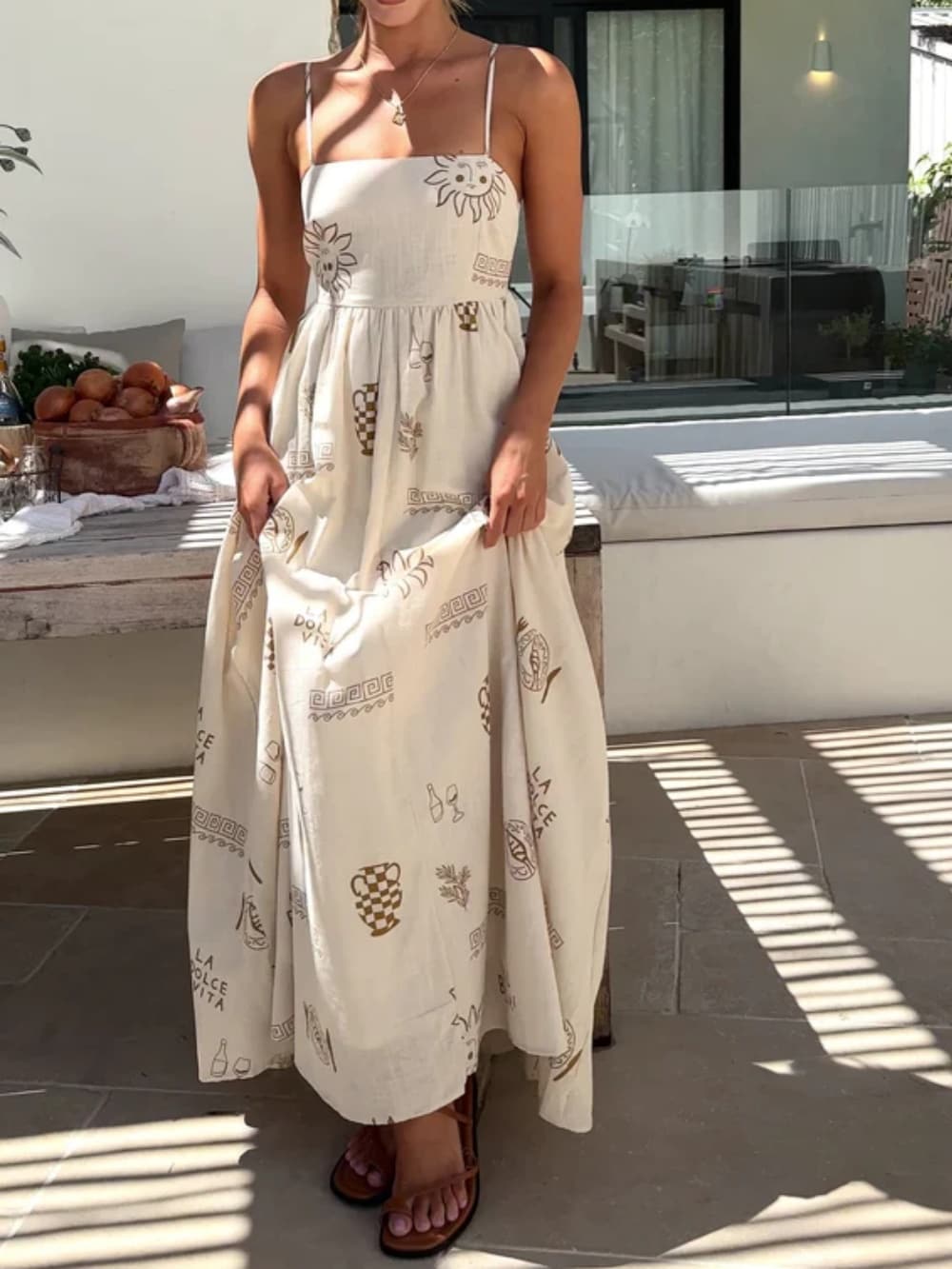 Il Abito maxi Boho Charm