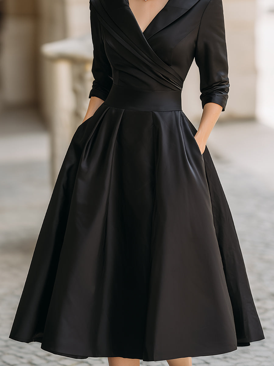 SCARLETT – ABITO MIDI DI FIRMA ELEGANTE