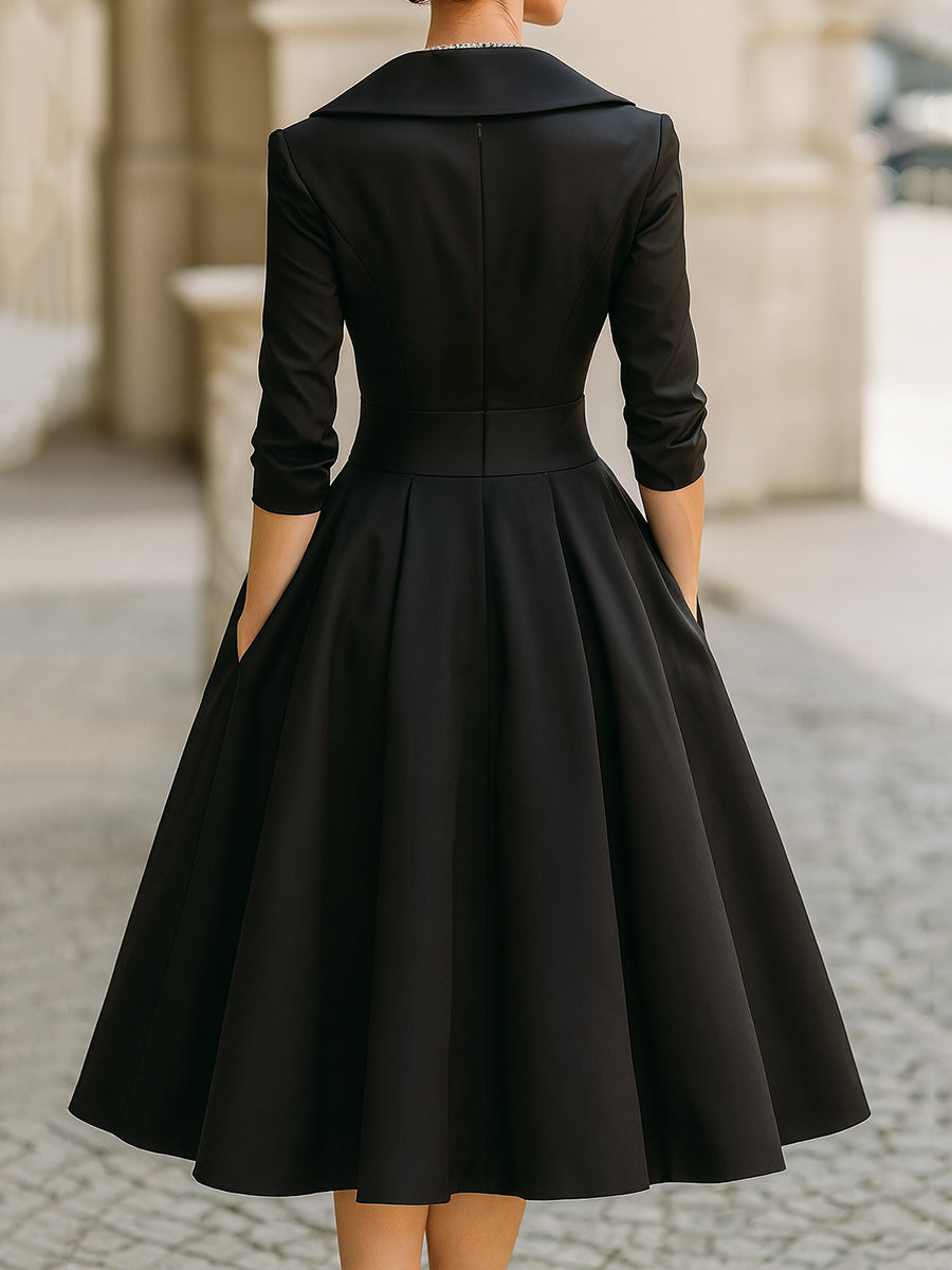 Lea™ - Abito midi Elegante
