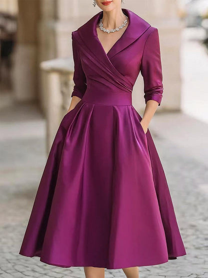 Lea™ - Abito midi Elegante