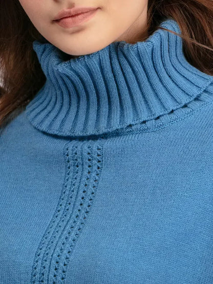 Scarlett - Set di Maglione di Collo alto Chic e Pantaloni Sueltos