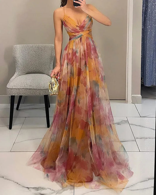Abito elegante di Tiro Halter di Sophia