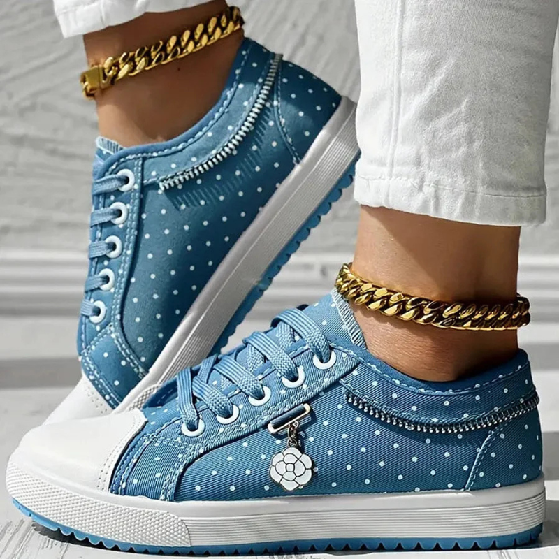 Elettra - Sneakers florales leggere