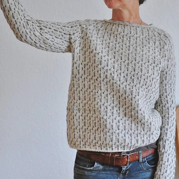 KRISTINE – MAGLIONE IN MAGLIA LAVORATO E COMODO