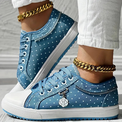 Elettra - Sneakers floreales leggere