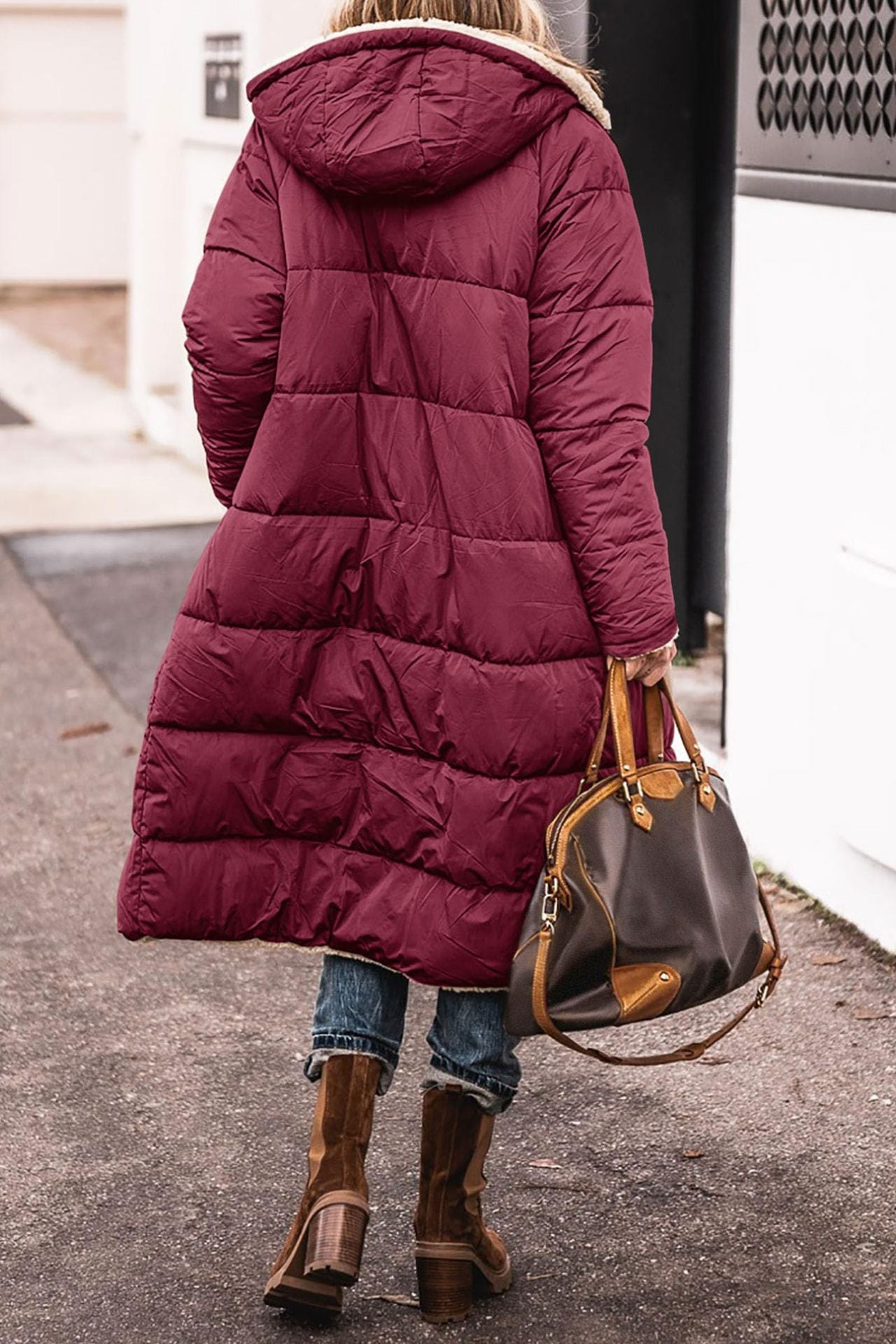 Sasha™ - Cappotto reversibile elegante Premium