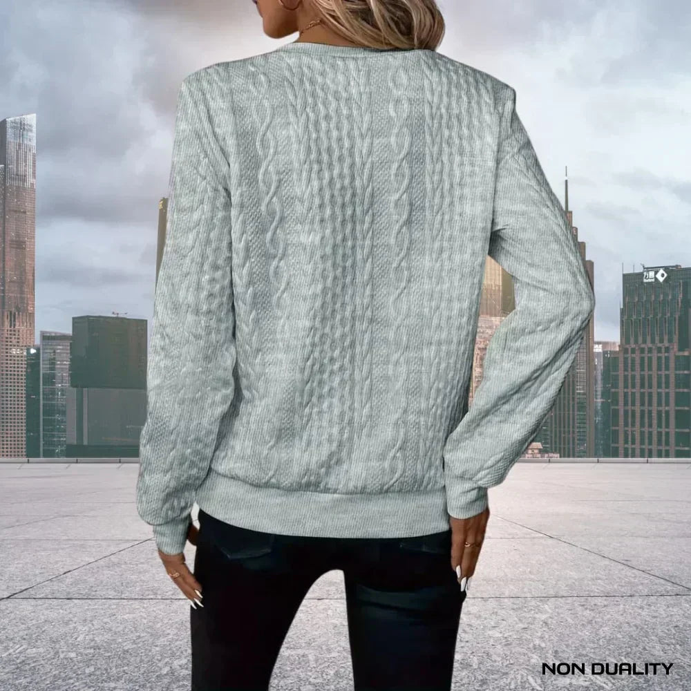 Maglione con zip di non-dualità