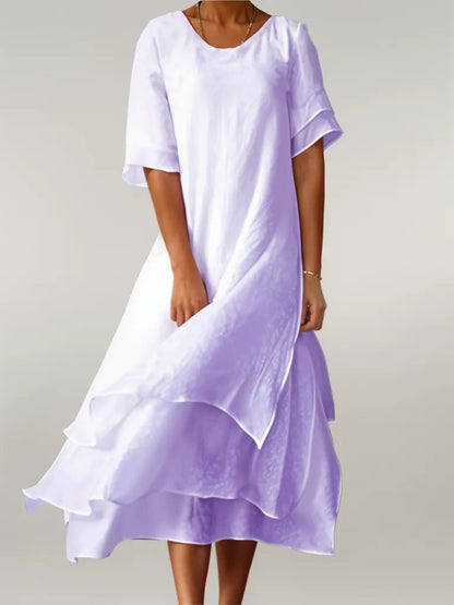 ELOISE | Abito maxi in cotone Elegante