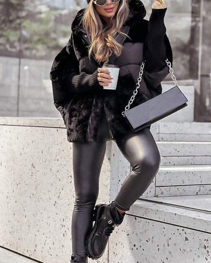 RAINA - Giacca termica con cappuccio