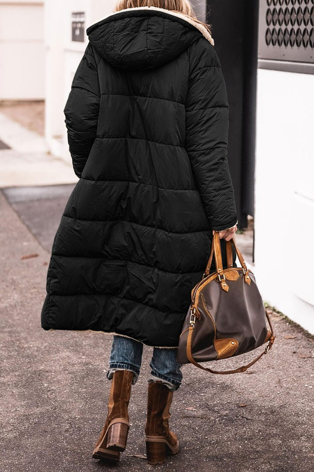 Sasha™ | Cappotto reversibile elegante Premium