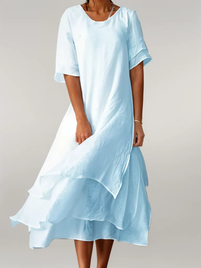 ELOISE | Abito maxi elegante in cotone