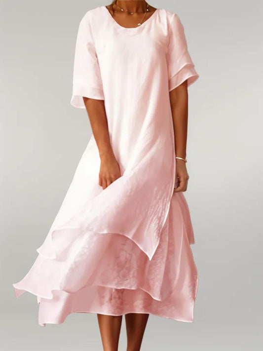 ELOISE | Abito maxi elegante in cotone