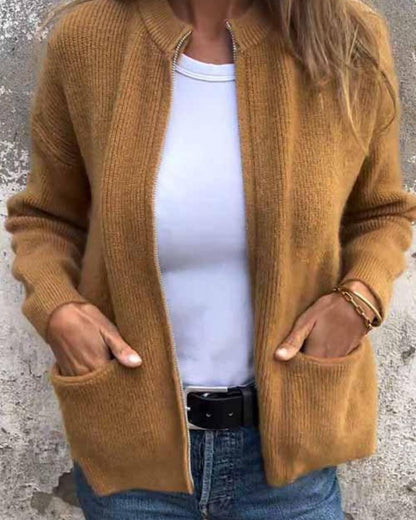 ERA - CARDIGAN IN COTONE TESSUTO