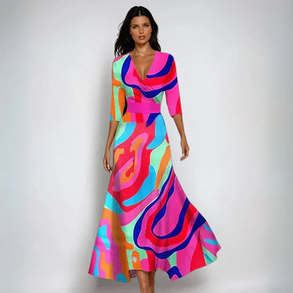 Chloe | Abito floreale Elegante