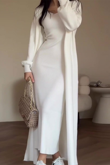 MILENA – SET CASUAL DI COLLO ROTONDO E MANICA LUNGA