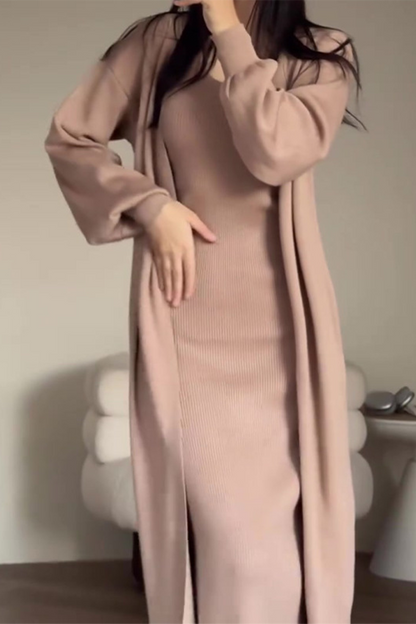 MILENA – SET CASUAL DI COLLO ROTONDO E MANICA LUNGA