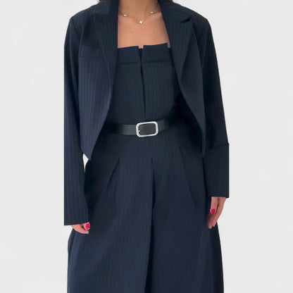 Eclat - Completo da donna bustier + chaqueta - Stile elegante e moderno