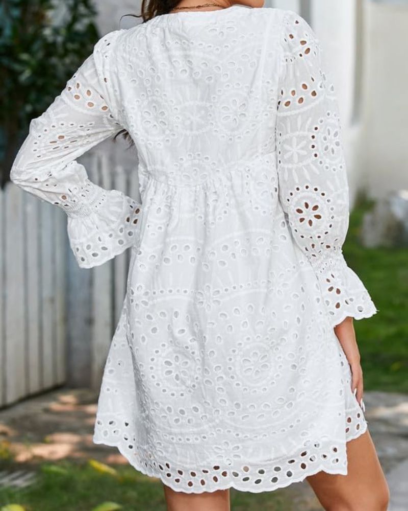 Paisley - Elegante Abito Midi con recortes