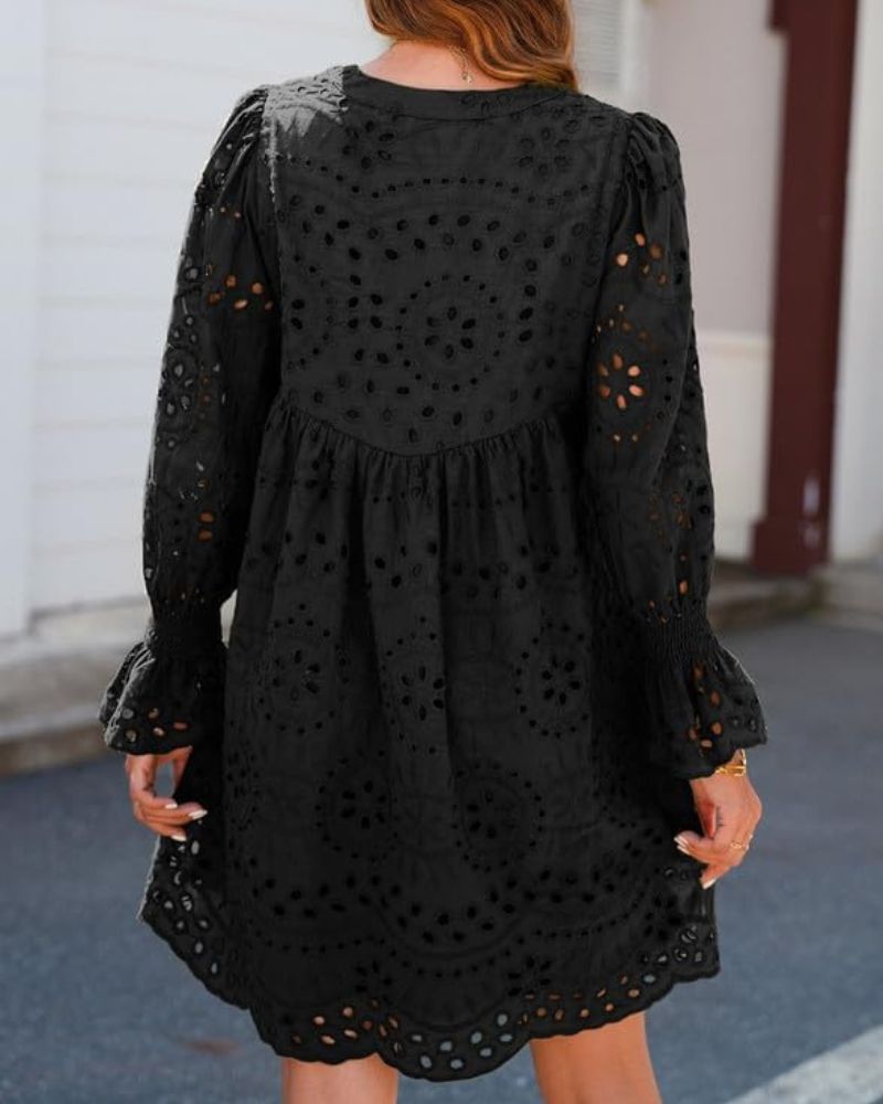 Paisley - Abito midi Elegante con Corte Hueco