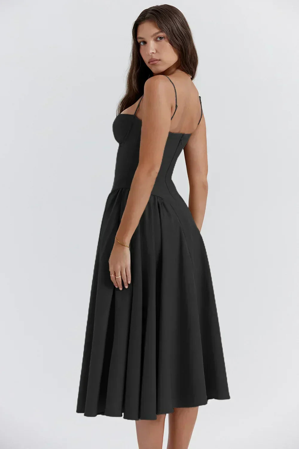 Elara | Abito di Sole con Corsetto Elegante