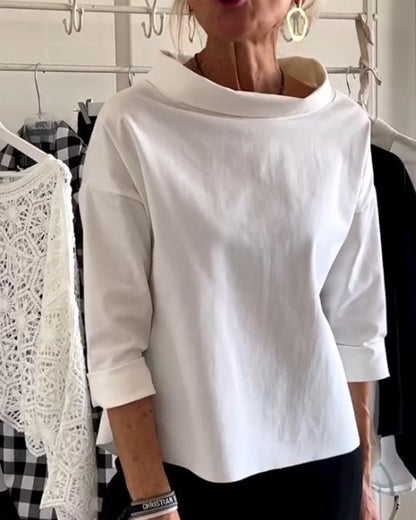 WIEBKE I BLUSA COMODA DI MANICA 3/4