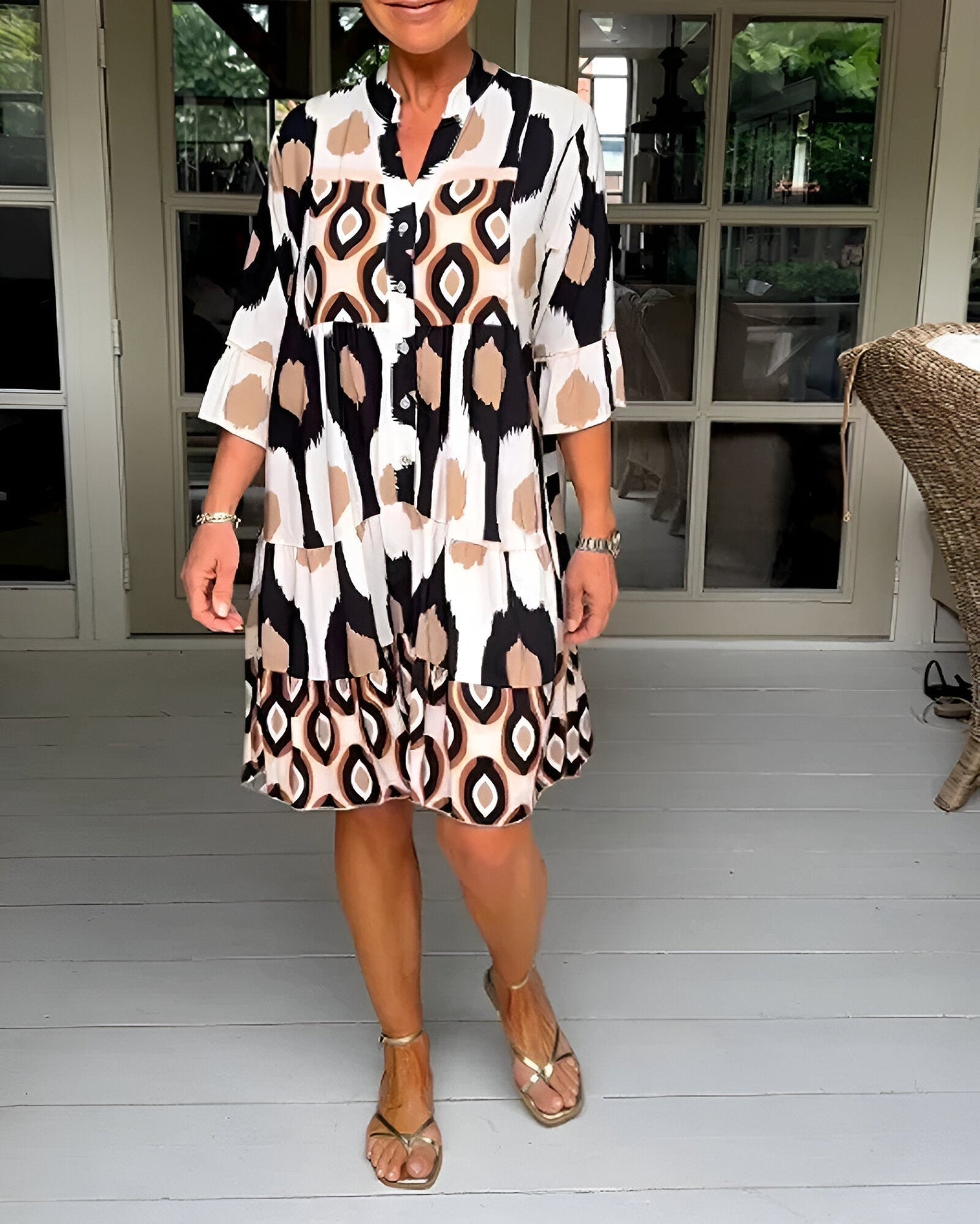 Octavia | Abito Boho Elegante