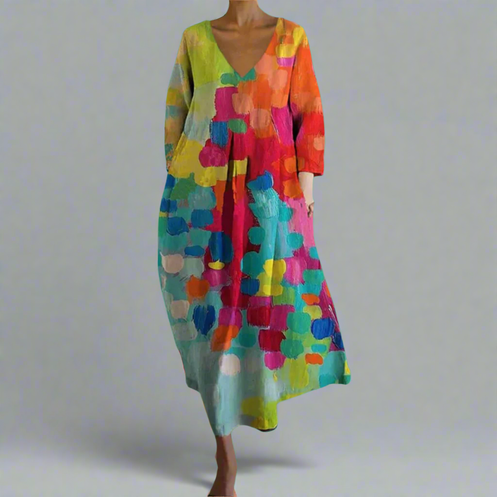 Renate™ | Abito Chic con scollo a V