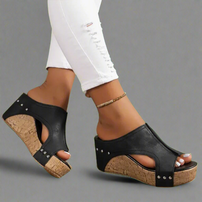 Antonina - Zeppa in sughero Chic