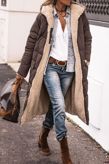 Sasha™ - Cappotto reversibile elegante Premium