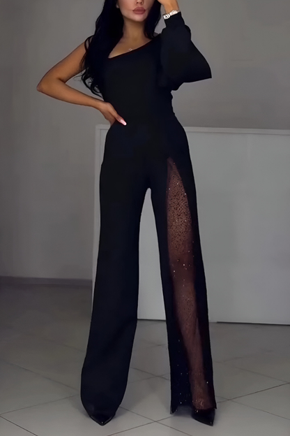 Sofía | Tuta elegante con dettagli in brillante