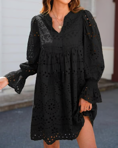 Paisley - Elegante Abito Midi con recortes