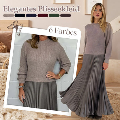 Sophie | Abito Plissettato Elegante