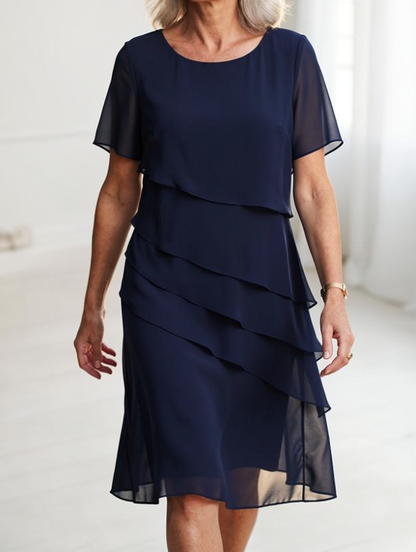 Linda | Elegante Abito Comodo con Volant