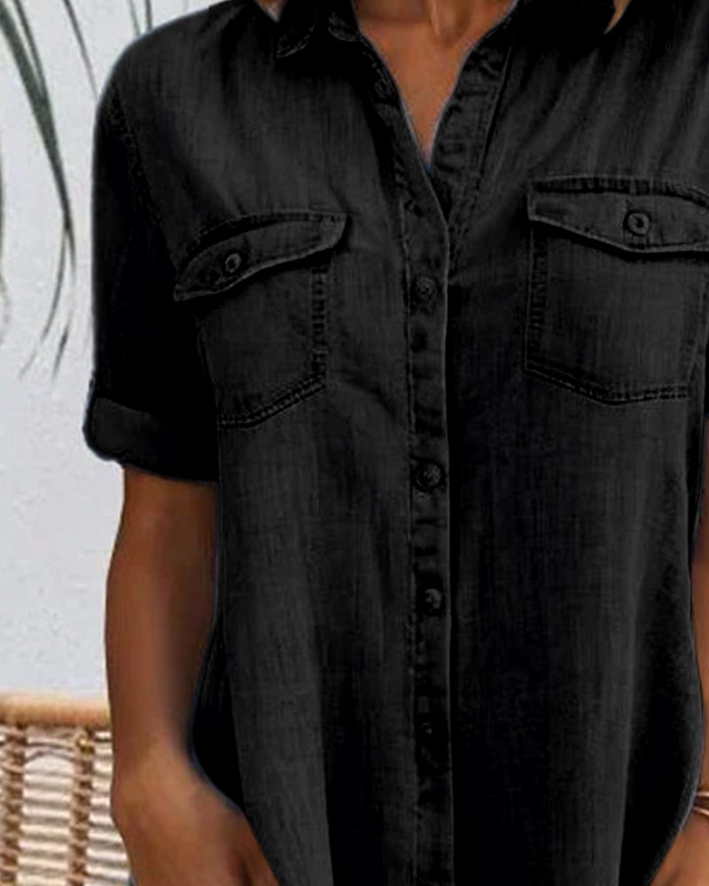 Jessica | Abito Camicia Boton Relaxado