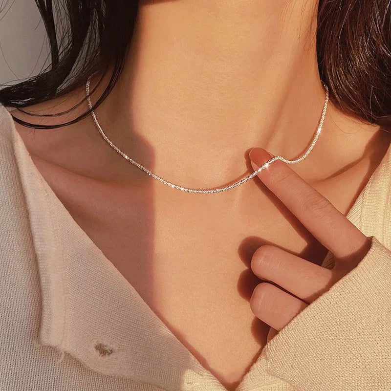 Collana eleganza clavicola
