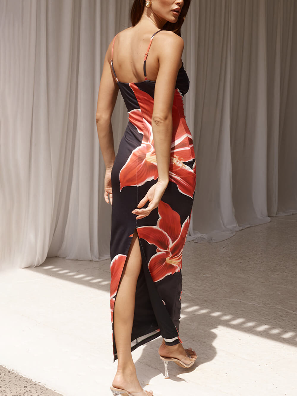Il Abito maxi Tropical Bloom