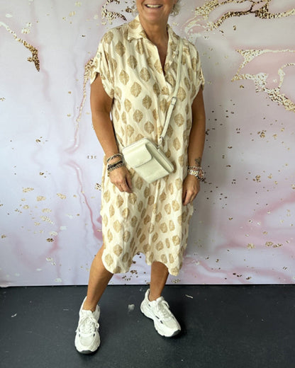 Paisley – Abito elegante con Scollo a V