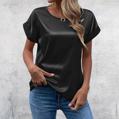 Mabel – Blusa di Manica Arremangada