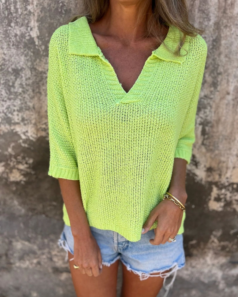 GARIELE - TOP DI MAGLIA BOHO