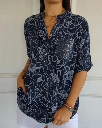 NARESE - Blusa Floreale