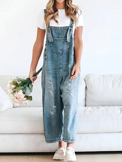 CATALINA – OVEROL DI DENIM LAVAGGIO VINTAGE