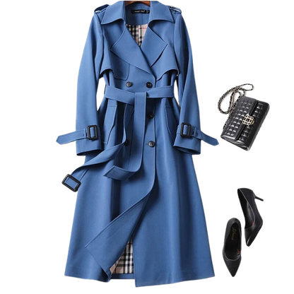 Christai | Cappotto lungo da donna | Giacca Con bottoni