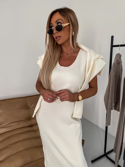 Nicole - Completo in maglia da donna per autunno/inverno